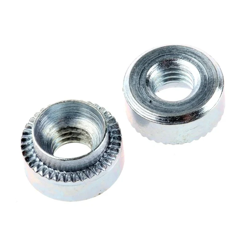 Hank Passivated Zinc Plated Steel Rivet Bush M6 Thread, 12.7 mm Outside Diameter, 9.5 mm Fixing Hole Diameter, 5.1 505-303