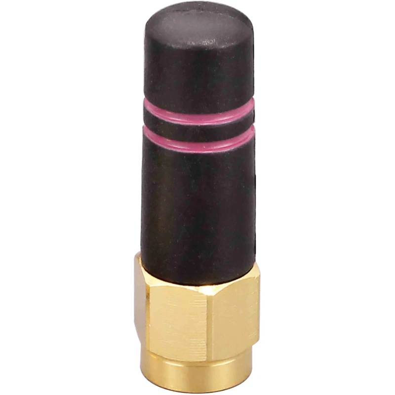 Linx Whip WiFi Antenna with SMA RP Connector, External, 2.39–2.4 GHz Bandwidth, Omni-Directional, Model ANT-2.4-CW-RH-RPS