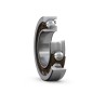SKF 1 Row Angular Contact Ball Bearing 20 mm ID, 52 mm OD, 15 mm Race Width 7304 BEP