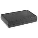 RS PRO Black ABS Handheld Enclosure with Integral Battery Compartment, IP40, 146.1 mm x 91.4 mm x 28.9 mm IP40