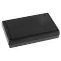RS PRO Black ABS Handheld Enclosure with Integral Battery Compartment, IP40, 146.1 mm x 91.4 mm x 28.9 mm IP40