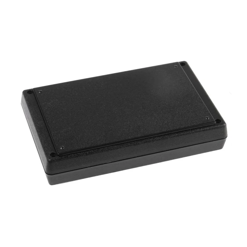 RS PRO Black ABS Handheld Enclosure with Integral Battery Compartment, IP40, 146.1 mm x 91.4 mm x 28.9 mm IP40