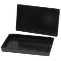 RS PRO Black ABS Handheld Enclosure with Integral Battery Compartment, IP40, 146.1 mm x 91.4 mm x 28.9 mm IP40
