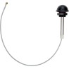 Linx Dome WiFi Antenna with UFL Connector, 2.4GHz to 5.8GHz, 4.3dBi Gain, External Adhesive Mount ANT-DB1-WRT-UFL