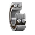 SKF Double Row Deep Groove Ball Bearing 35 mm ID, 72 mm OD, 23 mm Width, Steel Balls, Non-Metallic Cage, Open End 4207 ATN9