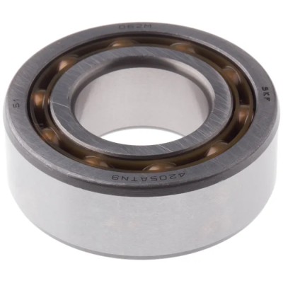 SKF Double Row Deep Groove Ball Bearing 25 mm ID, 52 mm OD, 18 mm Race Width, Non-Metallic Cage, Steel Balls 4205 ATN9