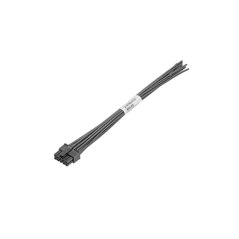 Molex Wire to Board Cable 10 Way Female Micro-Fit 3.0 to 10 Way Male Unterminated Nylon Jacket 150mm 300V AC 2147562101