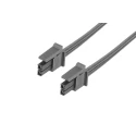 Molex Wire to Board Cable 2 Way Female Micro-Fit 3.0 to 2 Way Male Unterminated Nylon Jacket Black, 300 mm 2147561022