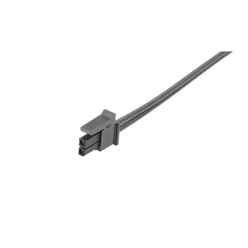 Molex Wire to Board Cable 2 Way Female Micro-Fit 3.0 to 2 Way Male Unterminated Nylon Jacket Black, 300 mm 2147561022