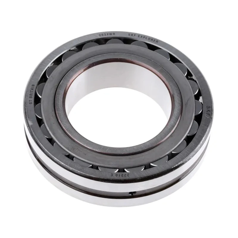 SKF Roller Bearing Parallel Bore 50 mm ID, 90 mm OD, 23 mm Race Width, Steel Cage 22210 E