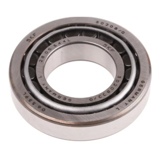 SKF Taper Roller Bearing 40 mm ID, 80 mm OD, Steel Cage, 8500 RPM Limit 30208