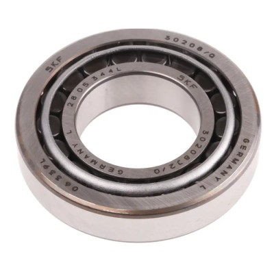 SKF Taper Roller Bearing 40 mm ID, 80 mm OD, Steel Cage, 8500 RPM Limit 30208