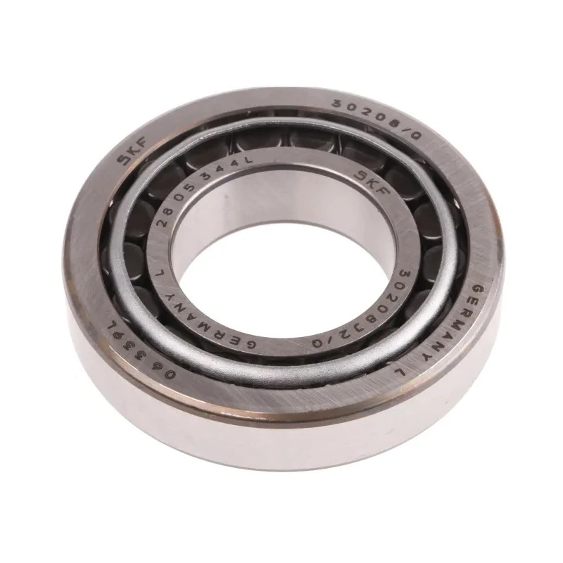 SKF Taper Roller Bearing 40 mm ID, 80 mm OD, Steel Cage, 8500 RPM Limit 30208