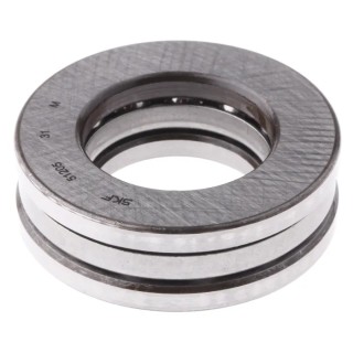 SKF Thrust Ball Bearing 25 mm Inside Diameter, 47 mm Outside Diameter, 15 mm Width, Series 1 Extra Light Thrust 51205