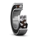 SKF Self-Aligning Double Row Ball Bearing 35 mm ID 80 mm OD 31 mm Width Sealed Non-Metallic Cage 2307 E-2RS1TN9