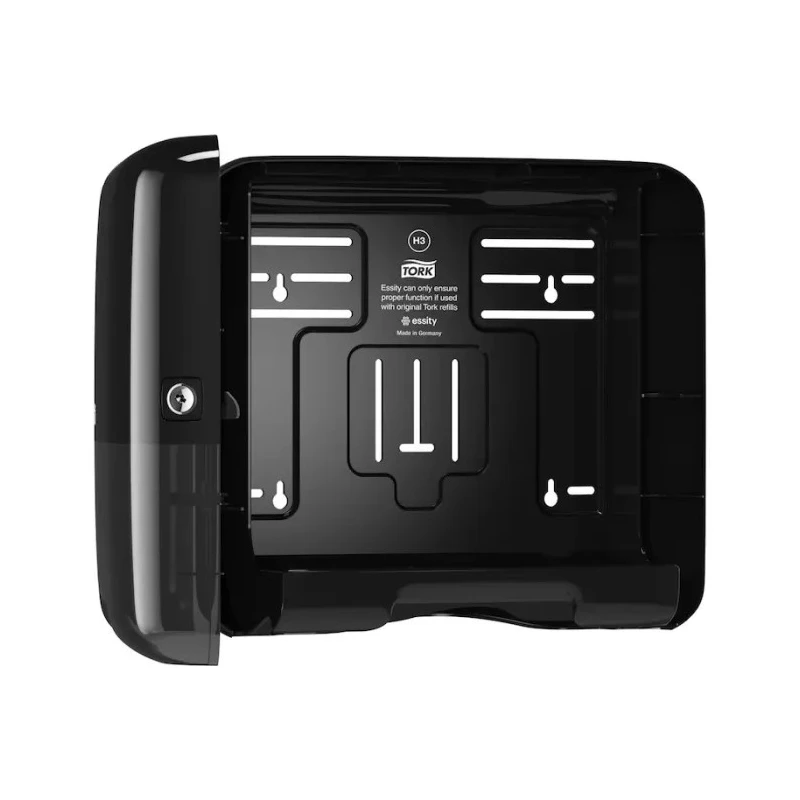 Tork Plastic Black Wall Mount Paper Towel Dispenser 135 mm x 291 mm x 332 mm 553108