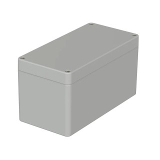 Bopla Flanged Euromas Series Grey Lid ABS Enclosure IP66 85 mm x 160 mm x 80 mm 03231000