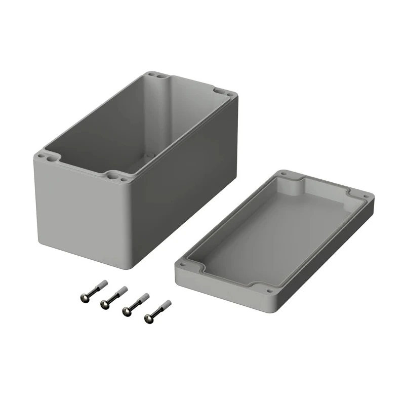 Bopla Flanged Euromas Series Grey Lid ABS Enclosure IP66 85 mm x 160 mm x 80 mm 03231000