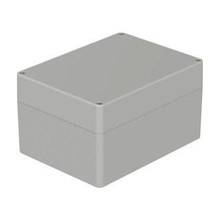 Bopla Flanged Euromas Series Grey Grey Lid ABS Enclosure IP66 90 mm x 160 mm x 120 mm 03238000