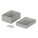 Bopla Flanged Euromas Series Grey Grey Lid ABS Enclosure IP66 90 mm x 160 mm x 120 mm 03238000