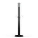 Tork Hand Sanitiser Station Black Aluminium Floor Mount 459mm Width 1.677m Height 195mm Depth 511055