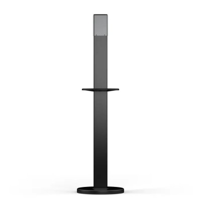 Tork Hand Sanitiser Station Black Aluminium Floor Mount 459mm Width 1.677m Height 195mm Depth 511055