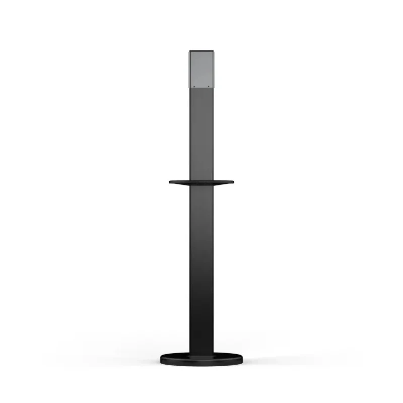 Tork Hand Sanitiser Station Black Aluminium Floor Mount 459mm Width 1.677m Height 195mm Depth 511055