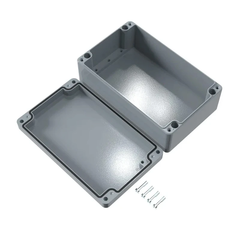 Rose Aluminium Standard Series Grey Die Cast Aluminium Enclosure IP66 IK09 160 mm x 91 mm x 260 mm 01162609