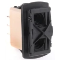 APEM DPDT On-Off-On (On)-Off-(On) Rocker Switch Panel Nylon Housing IP68 KR47CAKXXG