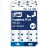Tork Hygiene Advanced Roll Paper Towel Roll 250mm Width, Sheet Size 54500 x 250 mm, 165 Sheets 150226