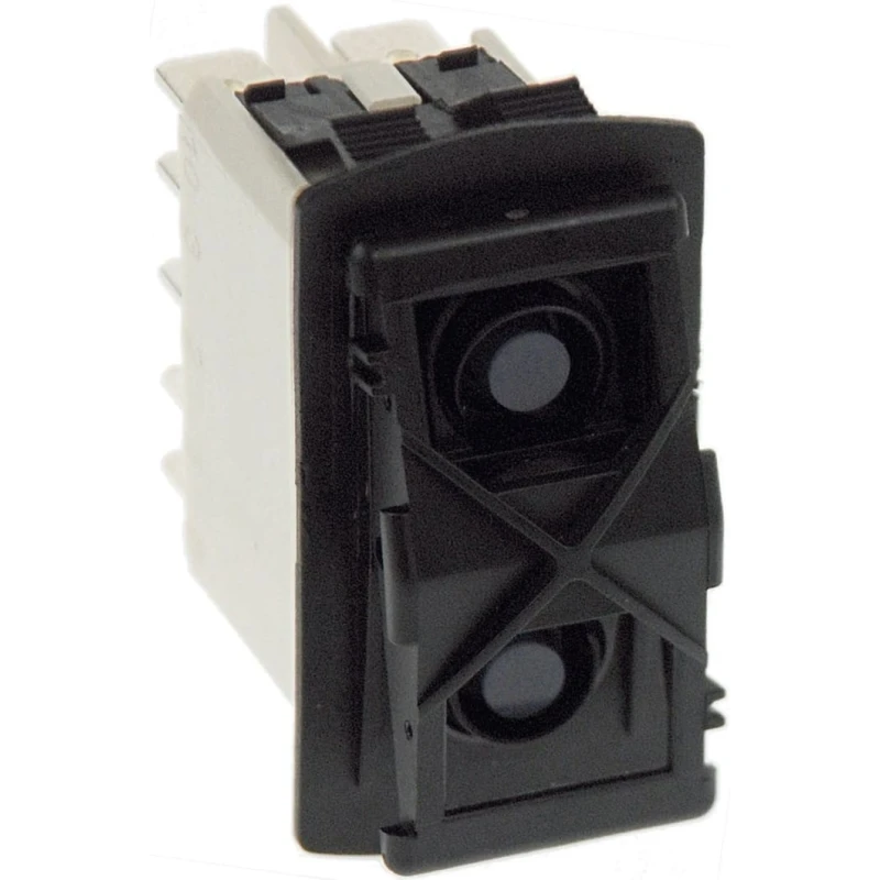 APEM Illuminated DPST On-On On-On Rocker Switch Panel, 5A, 24V DC, Nylon Housing, IP68, Panel Mount KR46CAKJJG