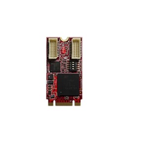 InnoDisk Networking Module PCIe M.2 to Four RS-232/422/485 Device Server 3.3V, 0.58W Power EGP2-X401-W1