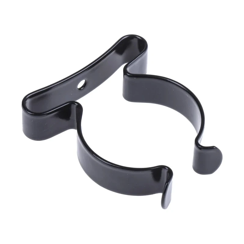RS PRO Nylon Coated Stainless Steel Spring Clip 31.75 mm Clip to Suit Diameter, 11.11 mm Overall Height, 3.6 mm 507-769