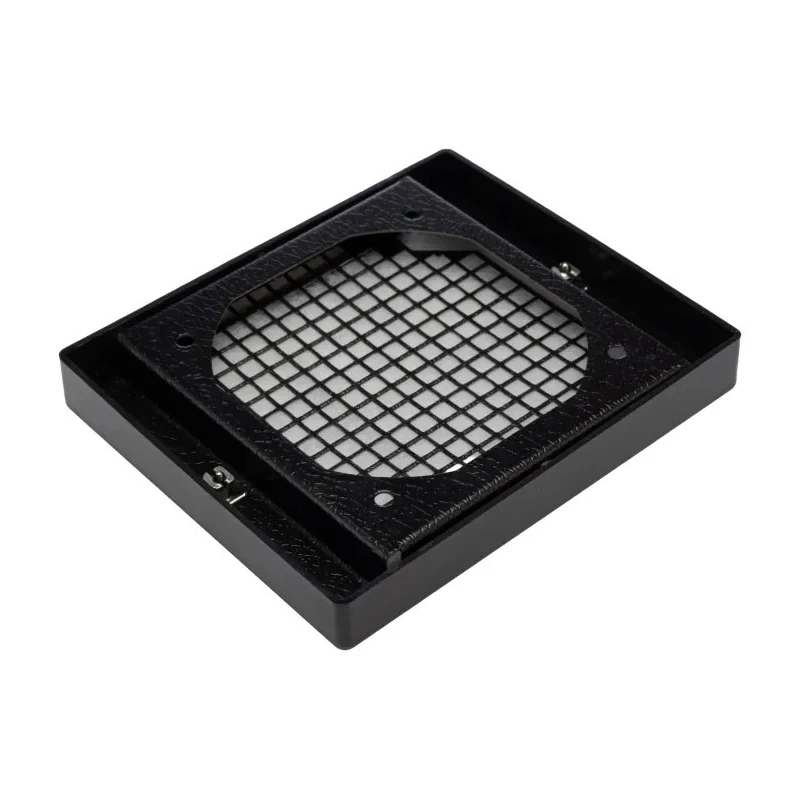 ebm-papst PMFA Series Matt Black Steel Frame Fan Filter for 80 mm Fans 125 mm x 105 mm x 17.5 mm PMFA80