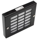 ebm-papst PMFA Series Matt Black Steel Frame Fan Filter for 80 mm Fans 125 mm x 105 mm x 17.5 mm PMFA80