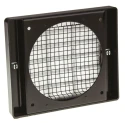 ebm-papst PMFA Series Matt Black Steel Frame Fan Filter for 120 mm Fans 162x136x18.5 mm PMFA120
