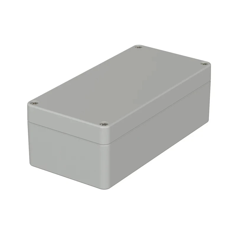Bopla Flanged Euromas Series Grey Grey Lid ABS Enclosure IP66 55 mm x 160 mm x 80 mm 03220000