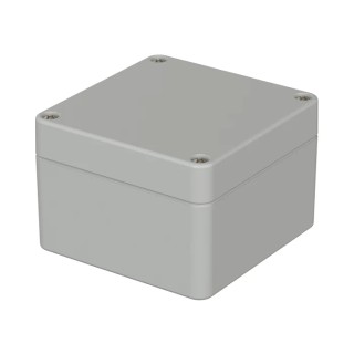 Bopla Euromas Series Flanged Grey Lid ABS General Purpose Enclosure IP66 55 mm x 82 mm x 80 mm 03210000
