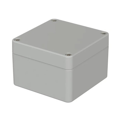 Bopla Euromas Series Flanged Grey Lid ABS General Purpose Enclosure IP66 55 mm x 82 mm x 80 mm 03210000