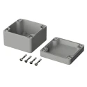Bopla Euromas Series Flanged Grey Lid ABS General Purpose Enclosure IP66 55 mm x 82 mm x 80 mm 03210000