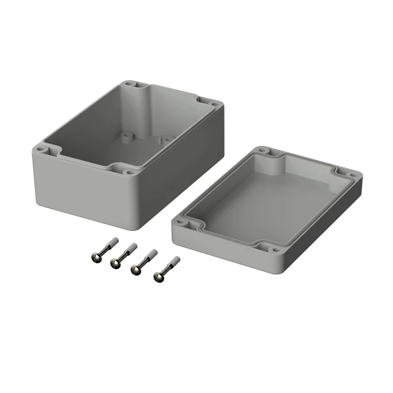 Bopla Flanged Euromas Series ABS Grey Enclosure IP66 Protection 55mm x 120mm x 80mm 03215000