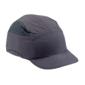 3M Grey Short Bump Cap ABS Safety Helmet with Adjustable Strap, Machine Washable 7100206559