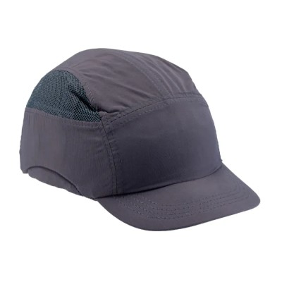 3M Grey Short Bump Cap ABS Safety Helmet with Adjustable Strap, Machine Washable 7100206559