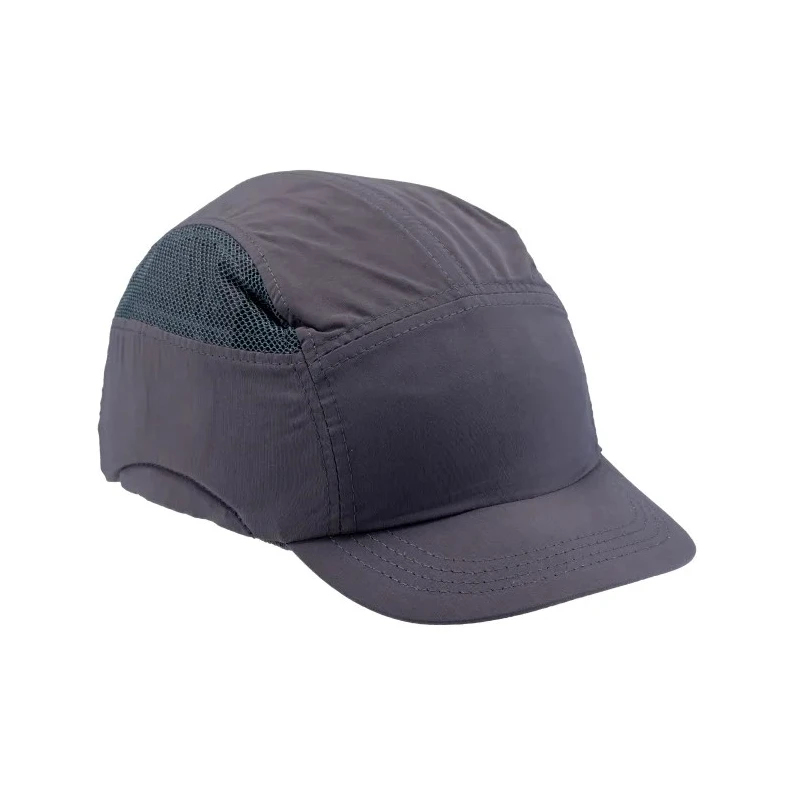 3M Grey Short Bump Cap ABS Safety Helmet with Adjustable Strap, Machine Washable 7100206559