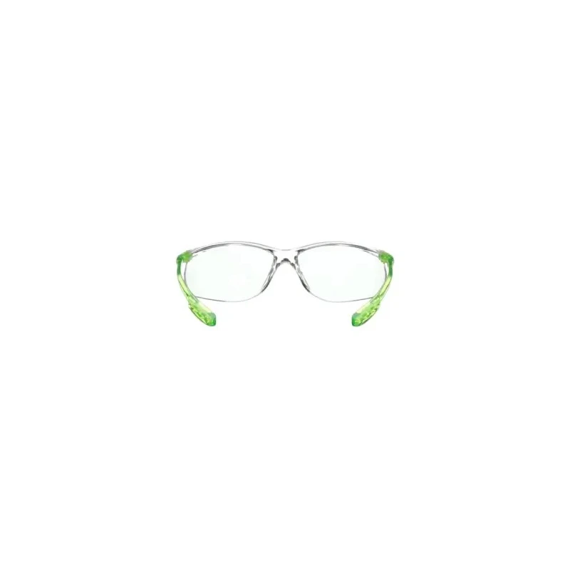 3M Solus Safety Glasses with Anti-Fog Coating Clear Polycarbonate Lens and Green Polycarbonate Frame 7100216507