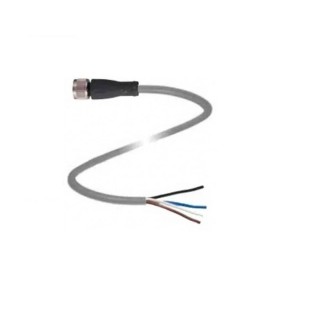 Pepperl + Fuchs Sensor Actuator Cable Female 4-Way M12 to Unterminated, 10m Polyurethane Jacket V1-G-10M-PUR