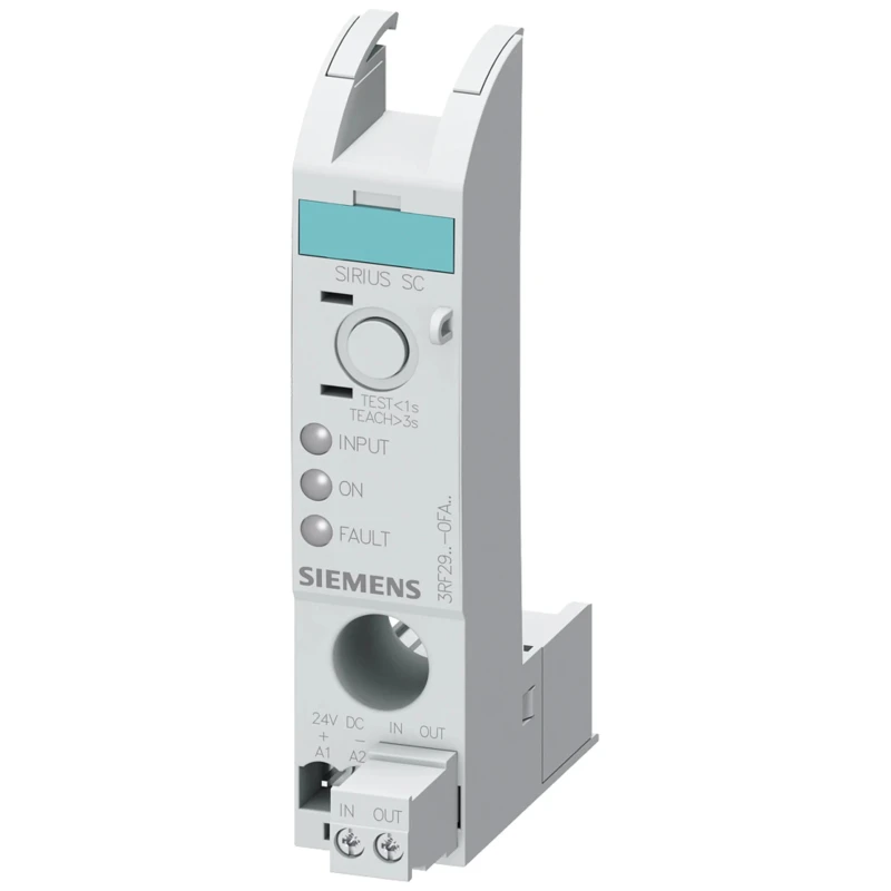 Siemens Monitoring Relay SPST Contact Configuration, 25mA to 20A Current Sensing, 24 V DC/AC 3RF2920-0FA08