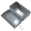 Rose Aluminium Standard Series Grey Grey Lid Die Cast Aluminium Enclosure IP66 IK09 220mm x 220mm x 120mm 01122208