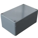 Rose Aluminium Standard Series Grey Grey Lid Die Cast Aluminium Enclosure, IP66, IK09, 80 mm x 125 mm x 57 mm 01081306