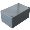 Rose Aluminium Standard Series Grey Grey Lid Die Cast Aluminium Enclosure, IP66, IK09, 80 mm x 125 mm x 57 mm 01081306